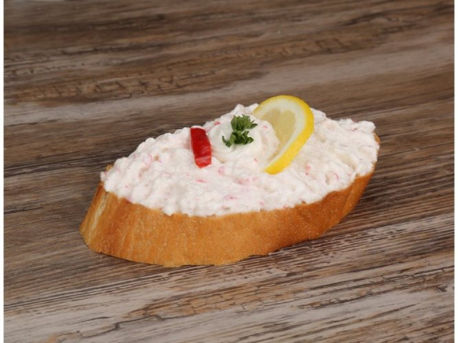 Chlebíček à la krab