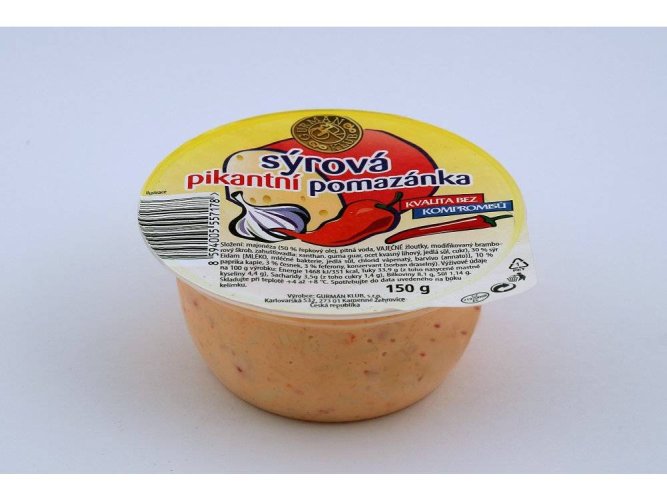 Sýrová pikantní pomazánka